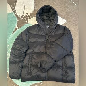 Hollister Black Puffer Jacket